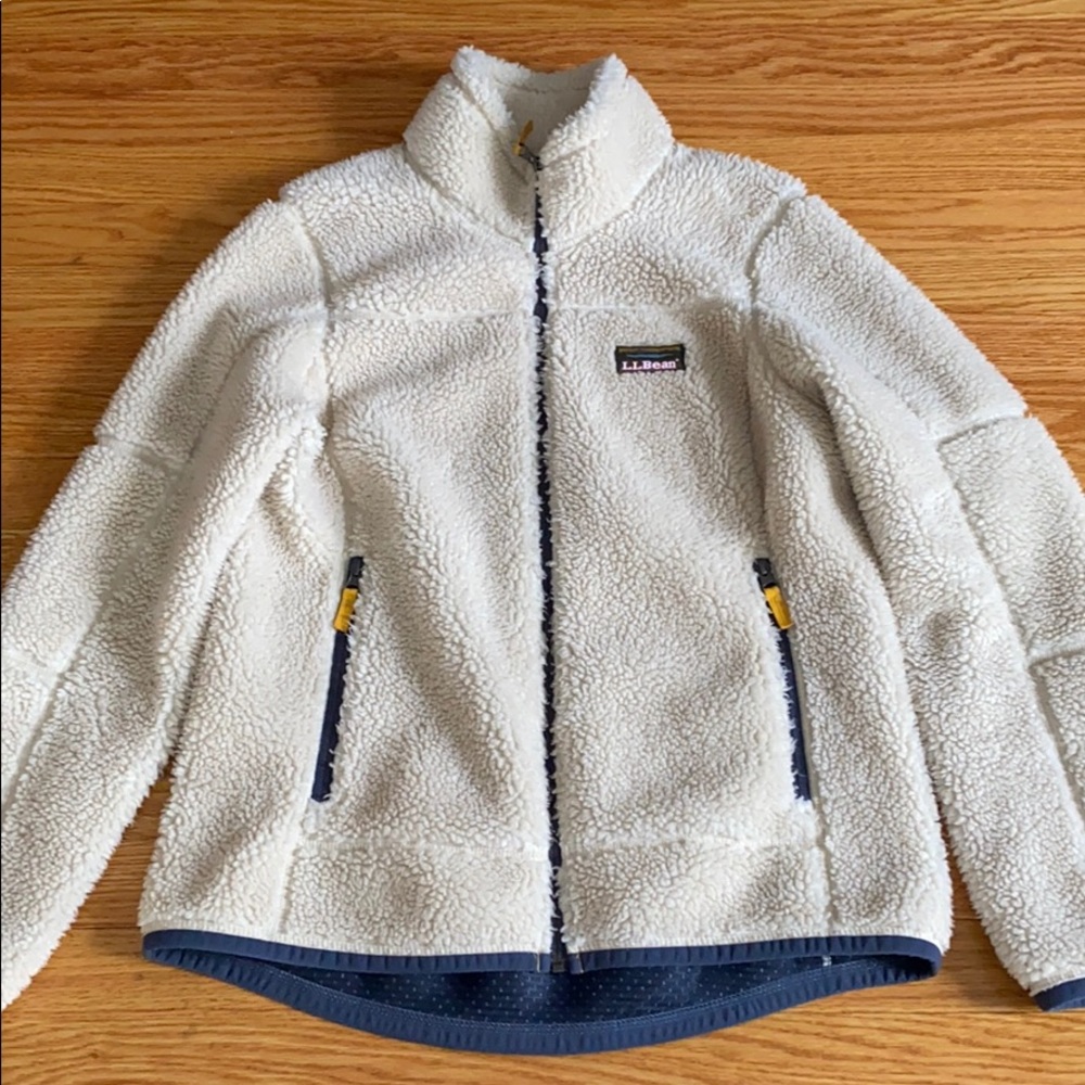 LL Bean Mountian Pile Fleece Coat